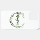 ボンジュールフランスのハロー Case-Mate iPhoneケース (裏面 (横))