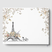 ボンジュールフランスのベ男女兼用ベビシャワー ゲストブック (裏面)