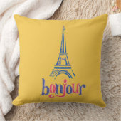 ボンジュールフランス クッション (ブランケット)