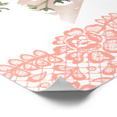 ボンジュールベエッフェルタワーパリベビーシャワー ポスター (角)