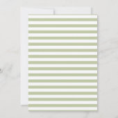 ボンジュールベパリスベビーフランスのシャワー招待状 招待状 (裏面)