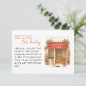 ボンジュールベビーシャワーベビー エンクロージャーカード (スタンド正面)