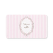 ボンジュールベピンクバロフランスのークおむつラッフル