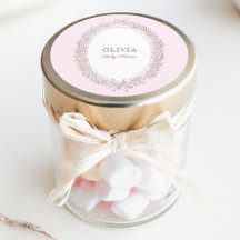 ボンジュールベフランスのパティスリー赤ちゃんシャワーピンク