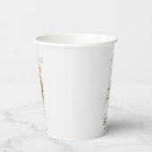 ボンジュールベフランスのベウサギ赤ちゃんシャワー 紙コップ (左)