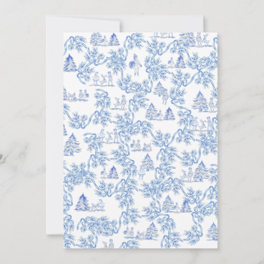 ボンジュールベフランスのベエレファントボーイシャワーホテル 招待状 (裏面)