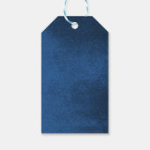 ボンジュールベフランスのーウォーターカラーベビーベイビーシャワー ギフトタグ (裏面)