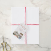 ボンジュールベベベベパリベフランスのビーシャワー ギフトタグ (より糸付き)