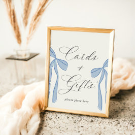 ボンジュールベベベーブブルーパリエッフェルタワーカード&ギフト ポスター