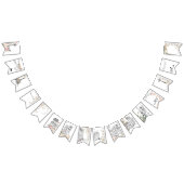 ボンジュールベ男女兼用ベビーシャワー バンティングフラッグ (全)