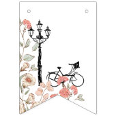 ボンジュールベ男女兼用ベビーシャワー バンティングフラッグ (第1の旗)