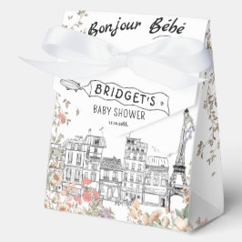 ボンジュールベ男女兼用ベビーシャワー フェイバーボックス