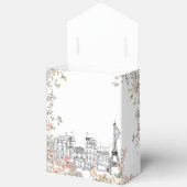 ボンジュールベ男女兼用ベビーシャワー フェイバーボックス (見開き)