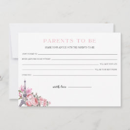 ボンジュールベ | 保護者のためのベビーシャワーアドバイス 招待状