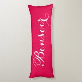 ボンジュールボンソワール抱き枕 ボディピロー (裏面 (縦))