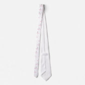 ボンジュール – エッフェルタワーボウユニーク ネクタイ (裏面)