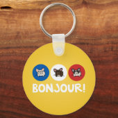 ボンジュール！ キーホルダー (正面)
