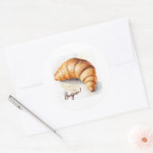 ボンジュール！ステッカー ラウンドシール (封筒)