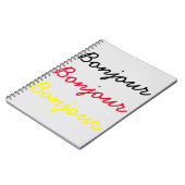 ボンジュール ノートブック (左側)