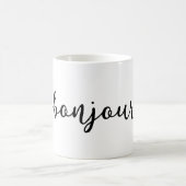ボンジュール フランス デザイン コーヒーマグカップ (中央)