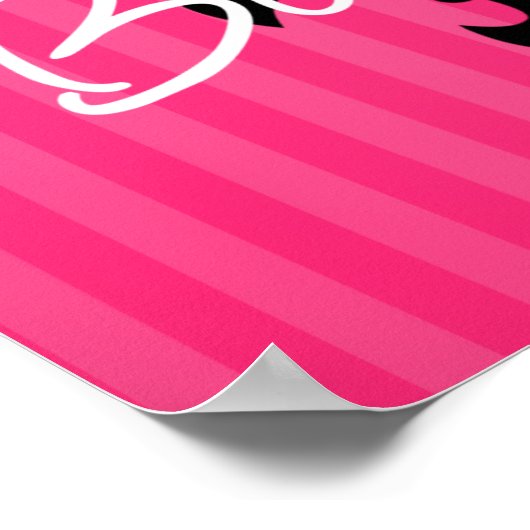 ボンジュール ポスター (角)