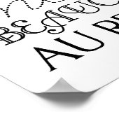 ボンジュール ポスター (角)