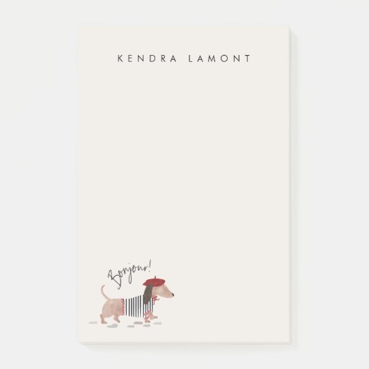 ボンジュール ポストイット (正面)