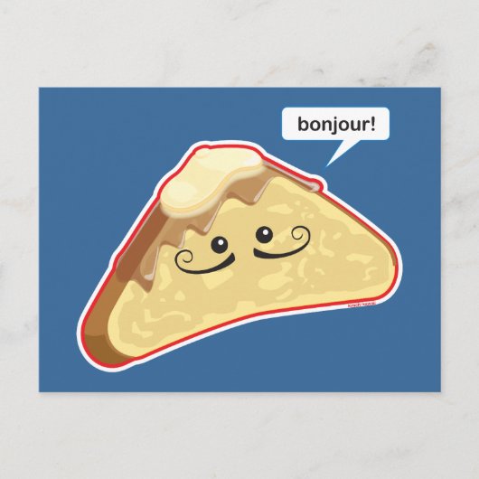ボンジュール！ ポストカード (正面)