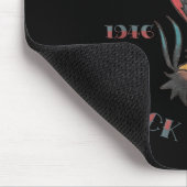 ボンスコットロックNロールタトゥー1946-1980 マウスパッド (コーナー)