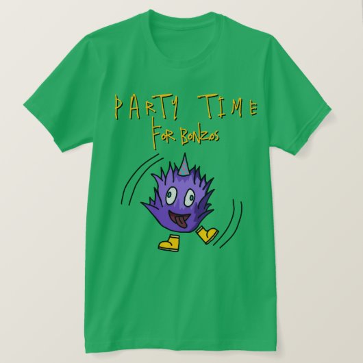ボンゾスのパーティタイムTシャツ Tシャツ (デザイン正面)