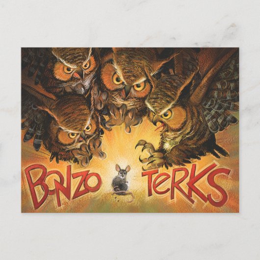 ボンゾテルクス葉書 ポストカード (正面)