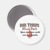 ボンテンプスブラッドバンク マグネット (正面/裏面)