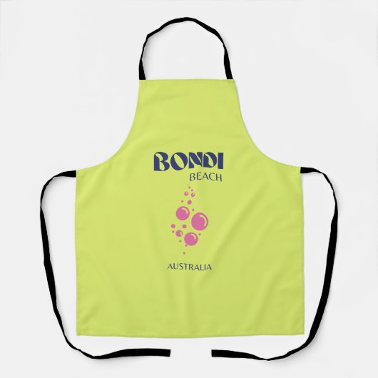 ボンディビーチイエローライム エプロン