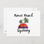 ボンディビーチシドニー ポストカード (正面/裏面)