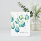 ボンディブルーと春イースターエッグの金ゴールド文字列 シーズンカード (スタンド正面)