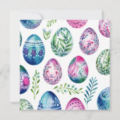 ボンディブルーイースターブランチ&エッグ狩り 招待状 (裏面)