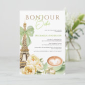 ボンドゥールベベベベェ水の色コケットボーベビーシャワーI 招待状 (スタンド正面)