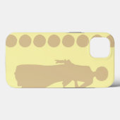 ボンドクリームニュートラルドットファッション Case-Mate iPhoneケース (裏面 (横))