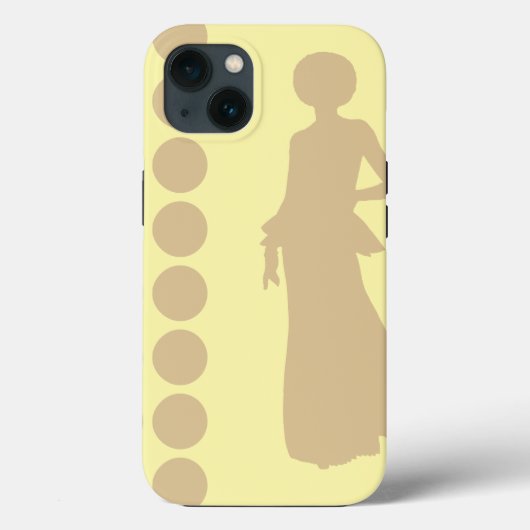 ボンドクリームニュートラルドットファッション Case-Mate iPhoneケース (裏面)