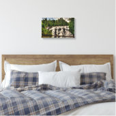 ボンド滝（ミシガン州） キャンバスプリント (インサイチュ (寝室))