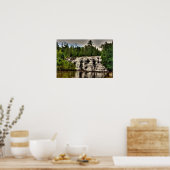 ボンド滝、ミシガン州。 ポスター (キッチン)