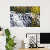 ボンド秋の秋のポーディング近く、ミシガン州 ポスター (ホームオフィス)