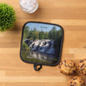 ボンド秋オーブンミットとポットホルダー 鍋敷き (トップダウン)