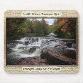 ボンド秋カスケード マウスパッド