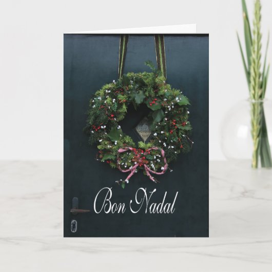 ボンナダラのクリスマス シーズンカード (正面)