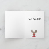 ボンナダル、カタロニアのクリスマスライトトトインディア シーズンカード (内部)