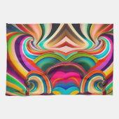 ボンナロー抽象芸術アート キッチンタオル (横)