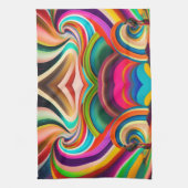 ボンナロー抽象芸術アート キッチンタオル (縦)