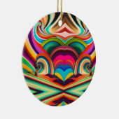 ボンナロー抽象芸術アート セラミックオーナメント (右)