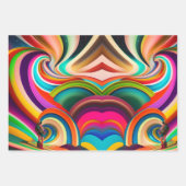 ボンナロー抽象芸術アート ラッピングペーパーシート (正面)